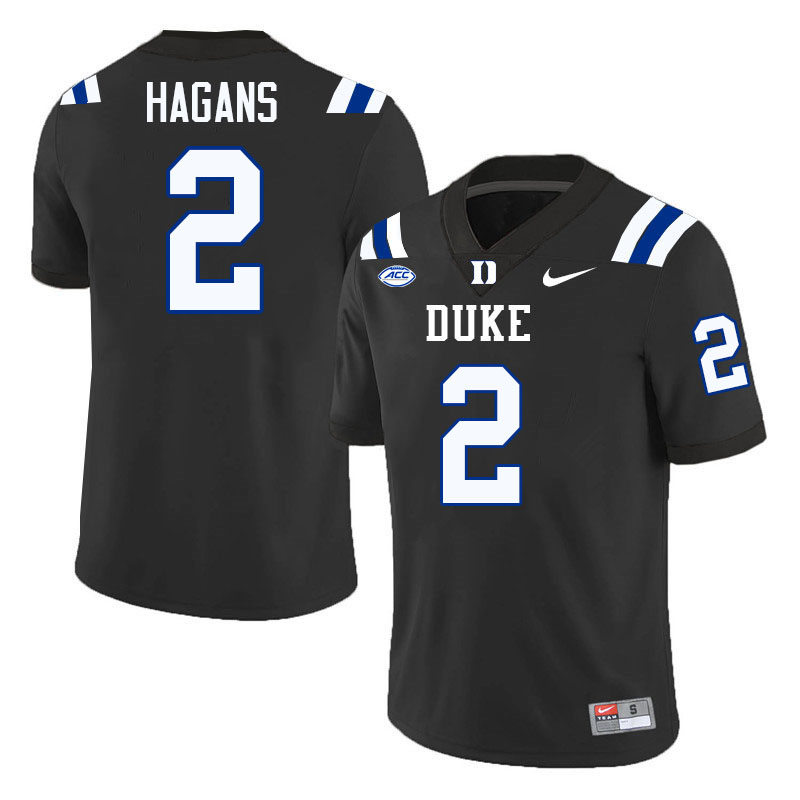 Sahmir Hagans Duke Jersey,Duke Blue Devils #2 Sahmir Hagans Jersey Youth College-Black